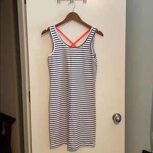Black and White stripes dress